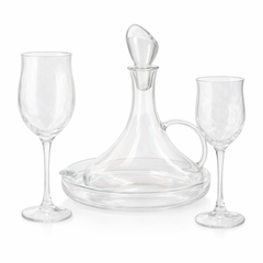 Crystal Glass Decanter Set – Multi Piece Premium Barware Set