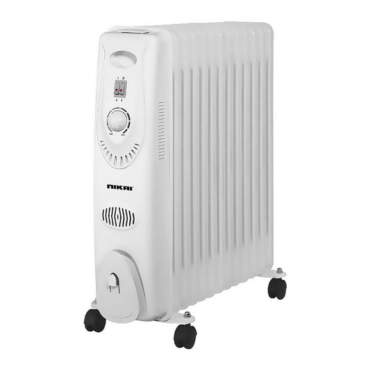 Nikai Oil Filled Radiator with Fan 2900W – Model NOH844A | Powerful Room Heater