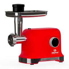 Electric Meat Grinder 2000W – Red/White | High-Power Home Meat Mincer SF 4017 SB