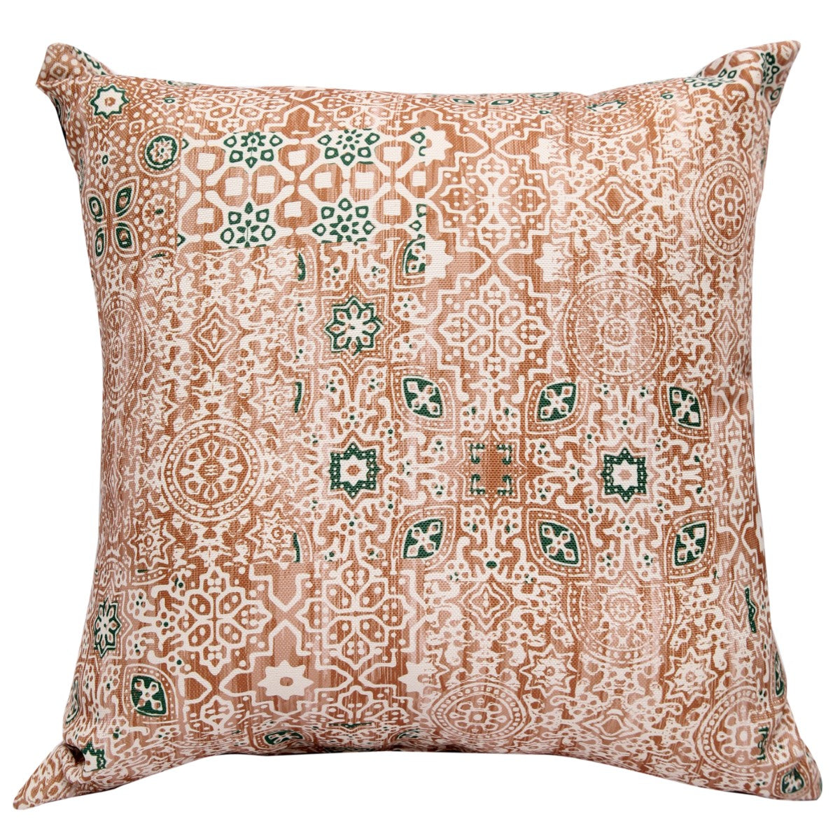 Chand Green Filled Cushion 16x16"