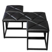 Savior dining with 2 Stool & Bench - Habitt