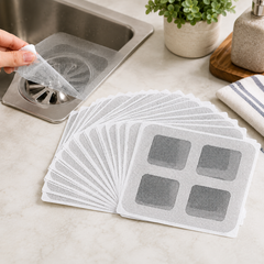 Disposable Shower Drain Strainer – 10 Pc Set Hair Catcher Stickers for Bathroom & Kitchen