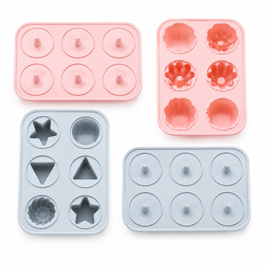 1 Pc Silicone Ice Cream Mold Assorted