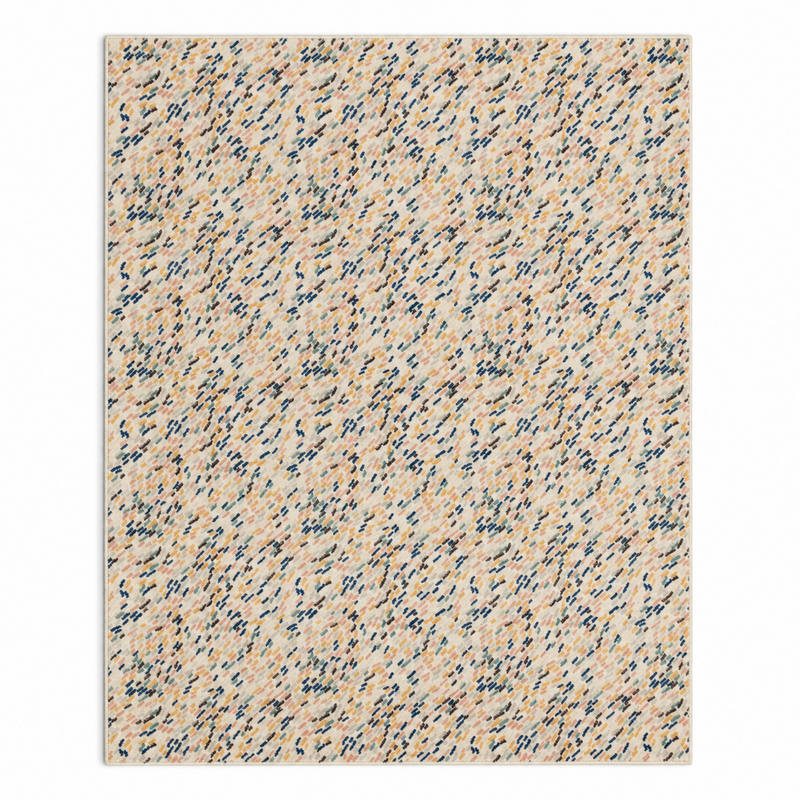 Rugs – Printed 5x8 Ft - 2214c00WHITE
