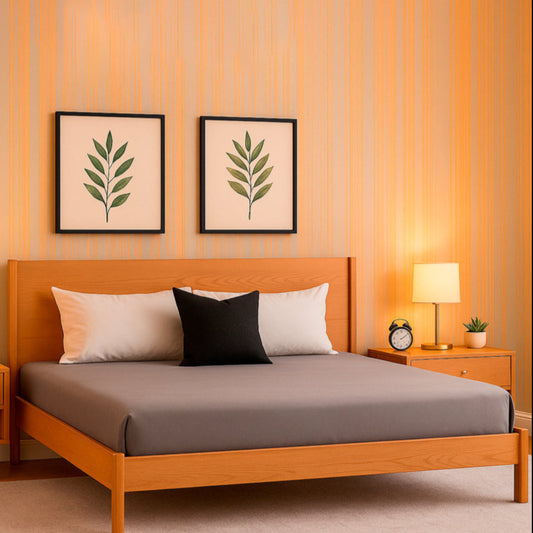 Harry N King Size Bed – Minimalist Wooden Frame with Modern Elegance