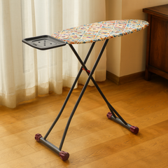 Liana Iron Board – Large, Height-Adjustable Ironing Board with Iron Rest & Anti-Slip Feet
