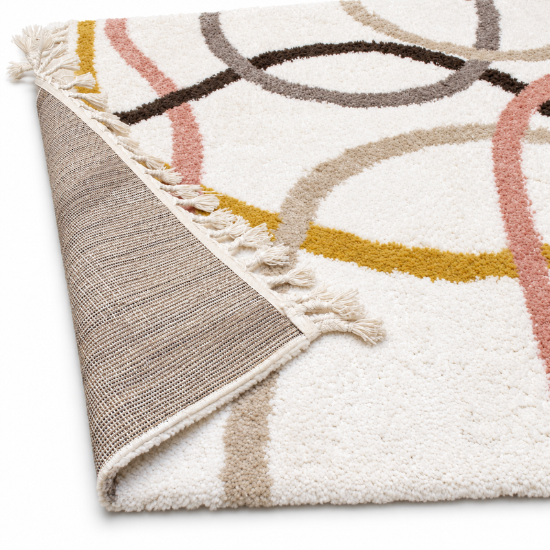 Rugs –  5x8  Ft   IB11AIVORY/D_GRAY