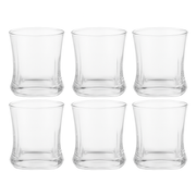 Premium Textured Tumbler Glass 230 ml - Habitt
