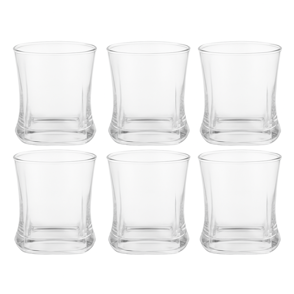 Premium Textured Tumbler Glass 230 ml