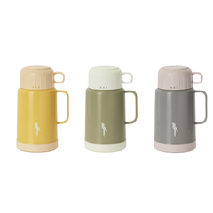 Feenik BP-100-2 Insulated Thermos Bottle – Retro-Style Hot & Cold Beverage Flask