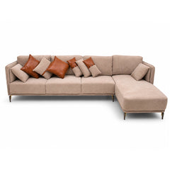 Clara L-Shaped Sofa | Modern Luxury Sectional Sofa with Chaise Lounge - Habitt
