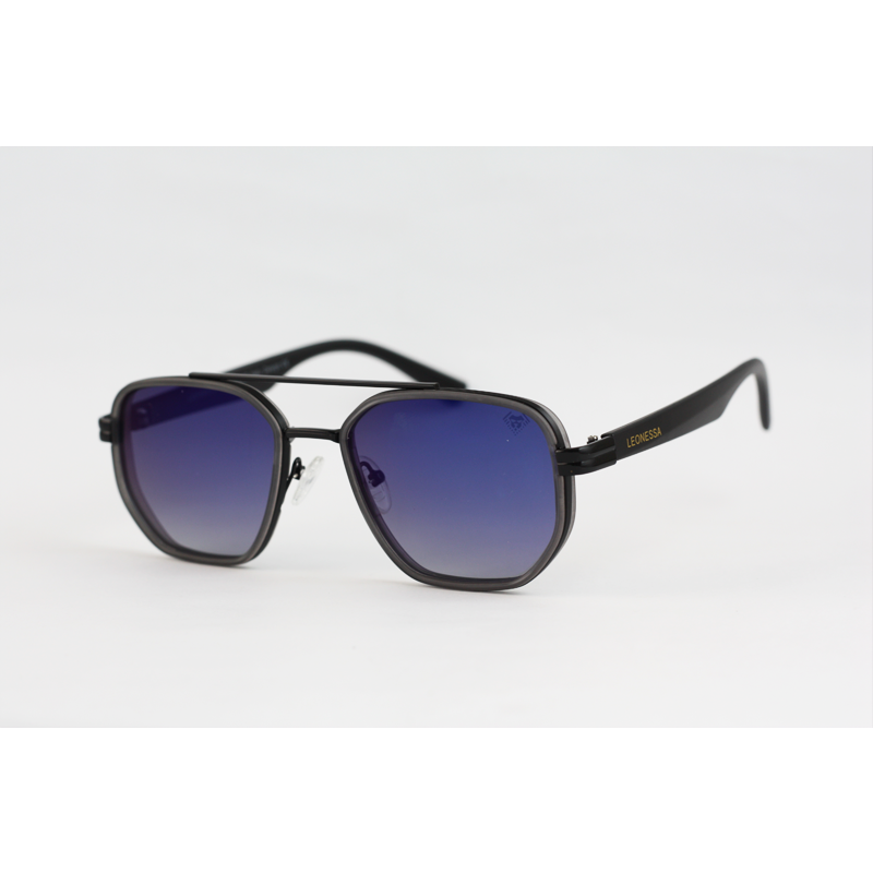 Leonessa - 120618 - Metal - Polarized - Double Bridge - Sunglasses