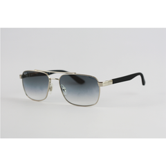 Ray Ban - 3701 - Metal - Polarized - Double Bridge - Rectangle - Sunglasses