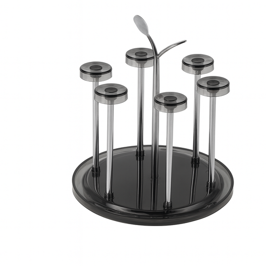 Glass Holder Stand – Iron Frame for 6 Glasses