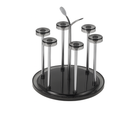 Glass Holder Stand – Iron Frame for 6 Glasses