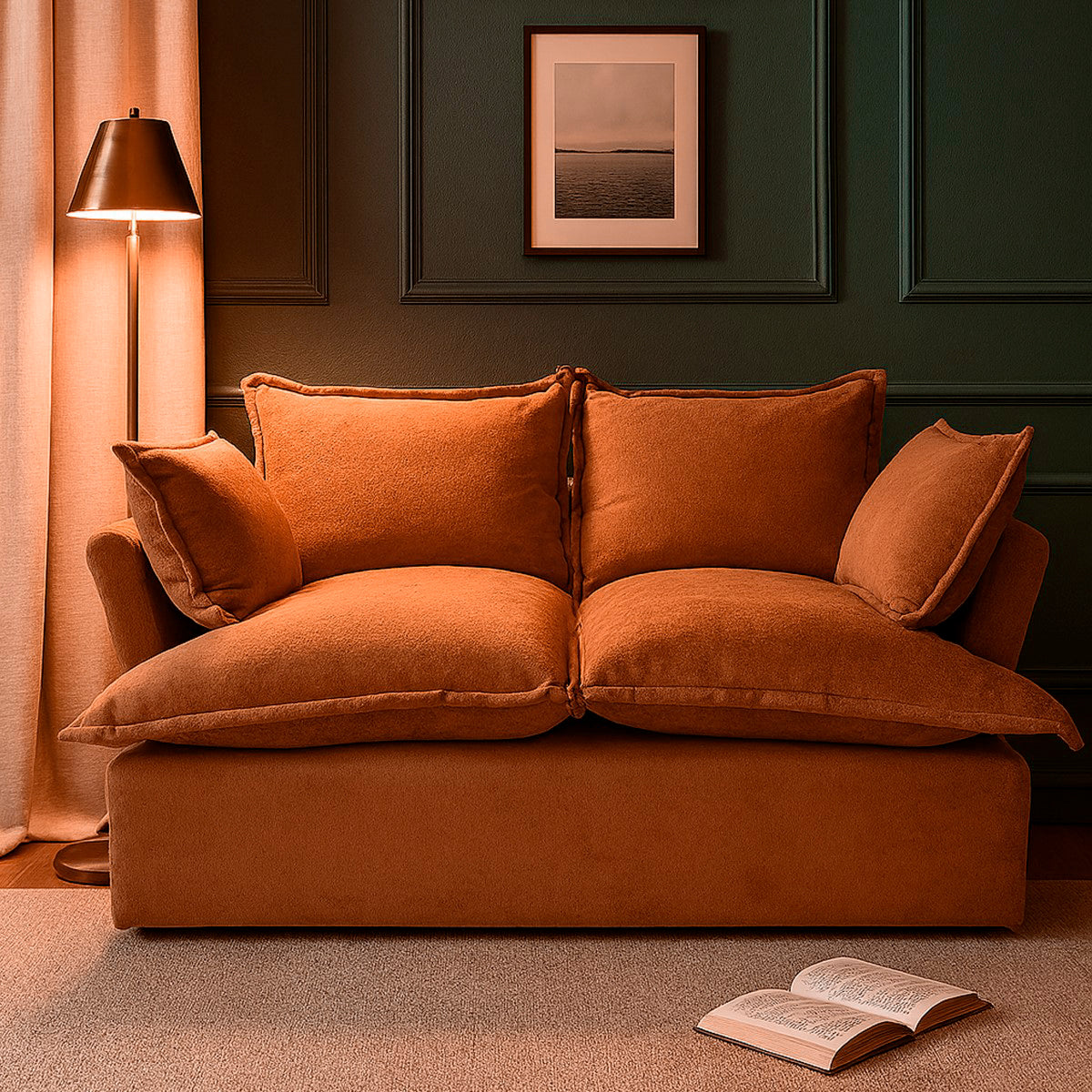 Amber Cloud Sofa