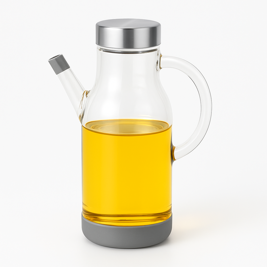 Modern Glass Oil Bottle – 750ml