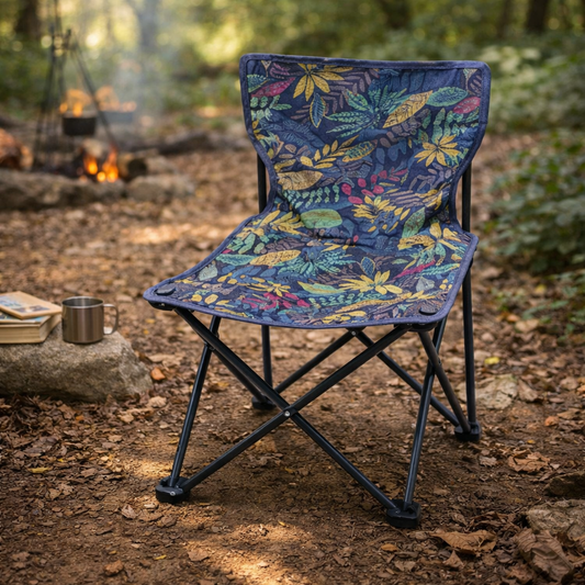 D2 Original Folding Camping Chair – Portable Outdoor Chair with Heavy-Duty Steel Frame - Habitt