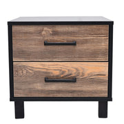 Flamingo King Size Bed with 2 Side Tables
