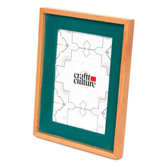 Island Green Wooden Photo Frame – Vertical Display