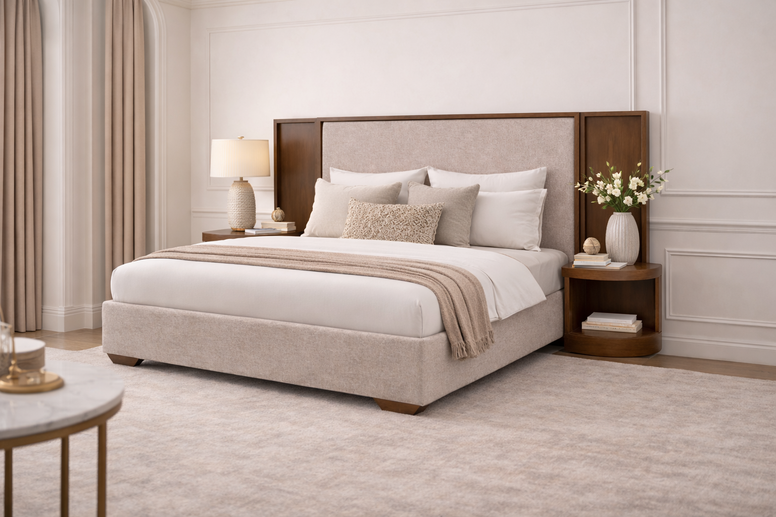 Timberland King Size Bed - Habitt