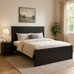 Blair King Size Bed W/2 Side Table