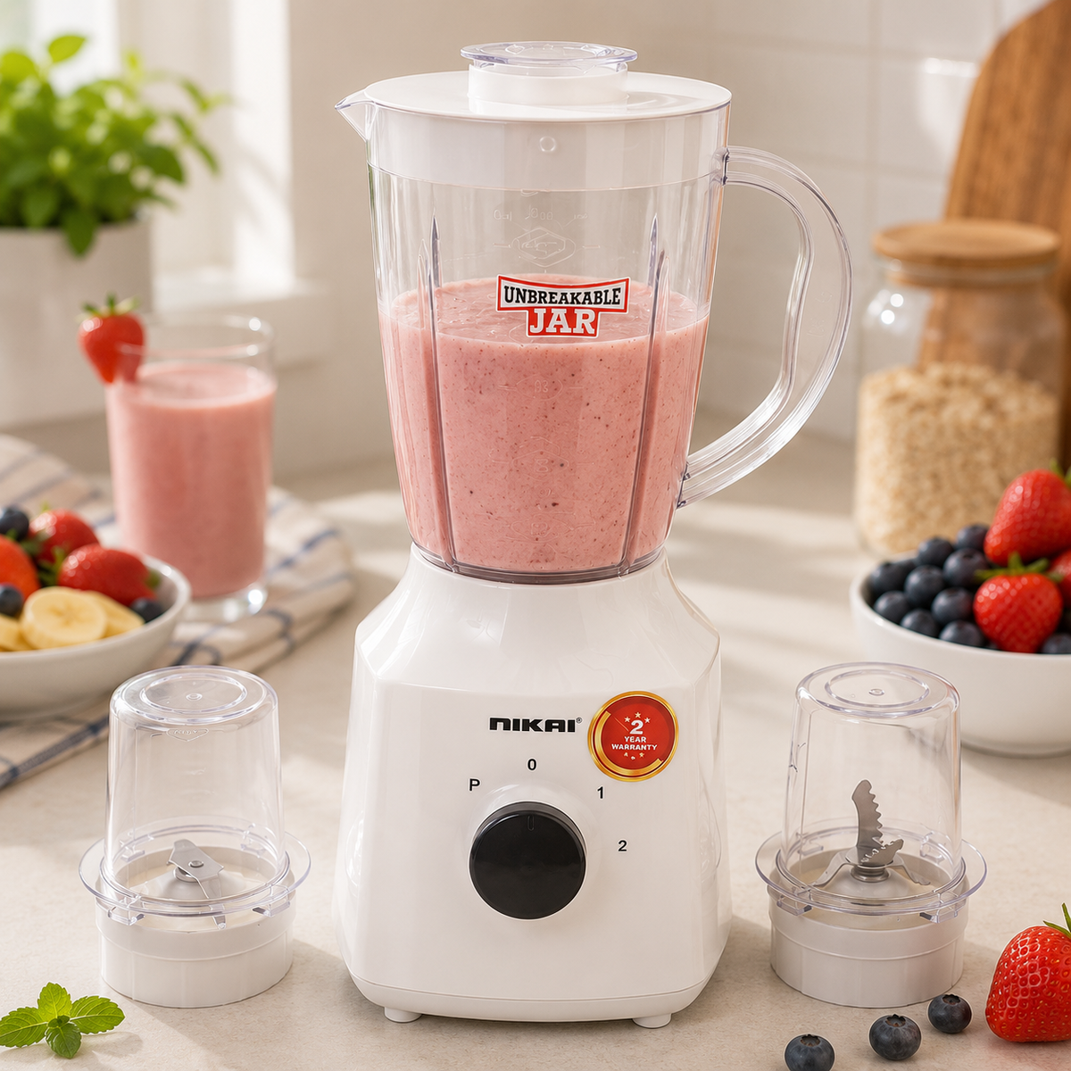 NIKI Blender With Mill NB1705/1900A
