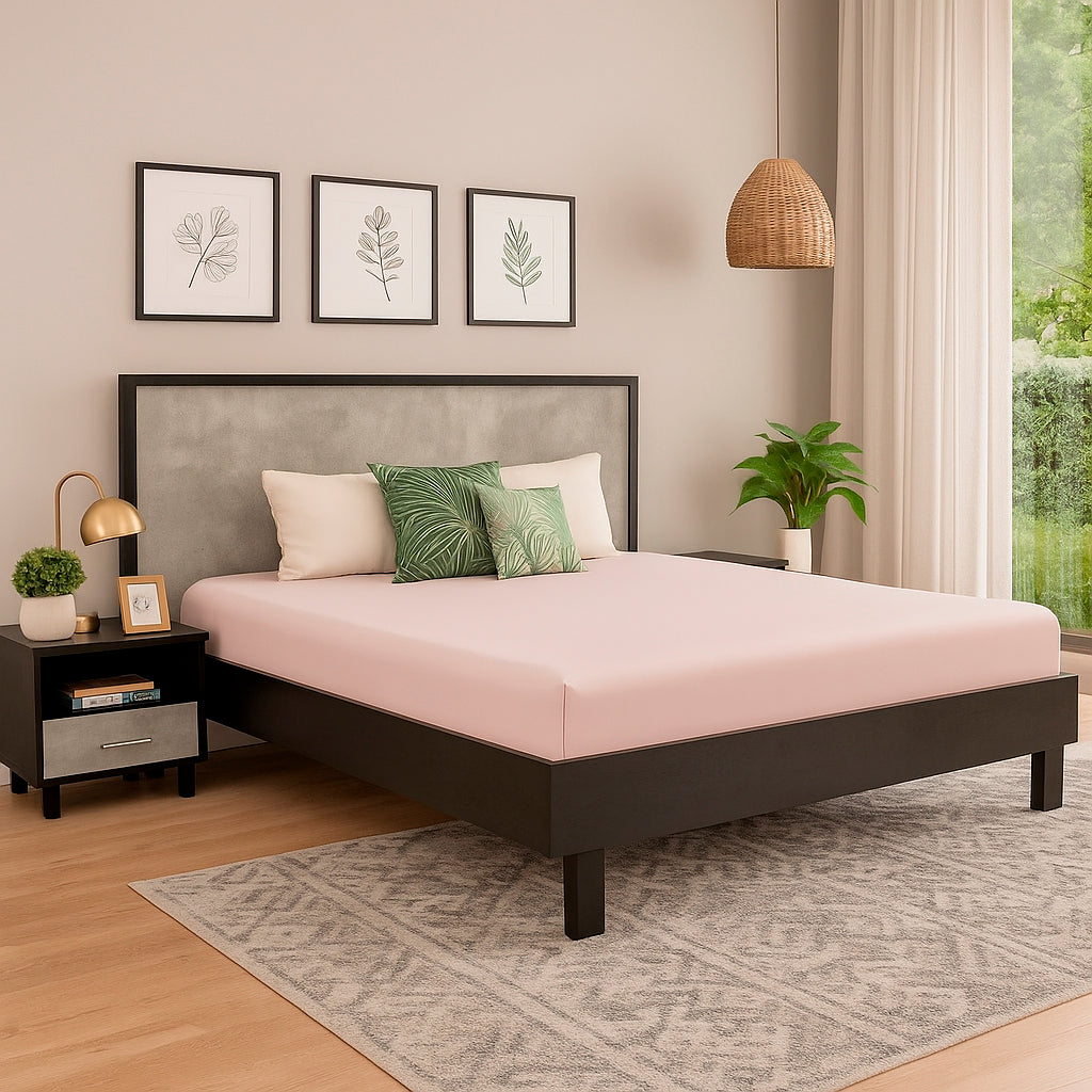 Oxford Bed with two Side Tables