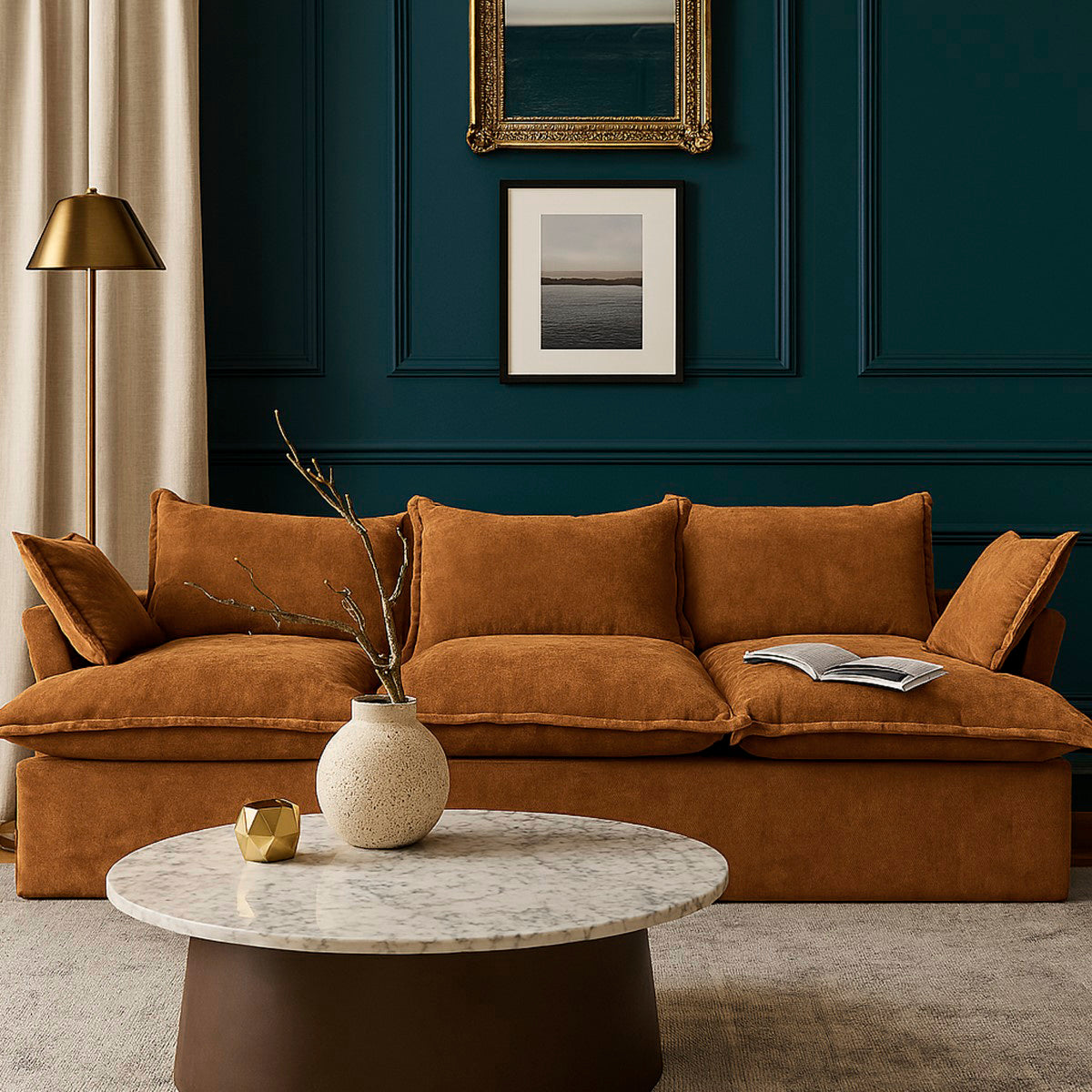 Amber Cloud Sofa Set Bundle ( 6.25 Seater )