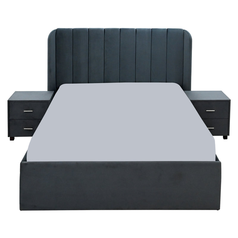 Kingsley Queen Size With 2 sides Table