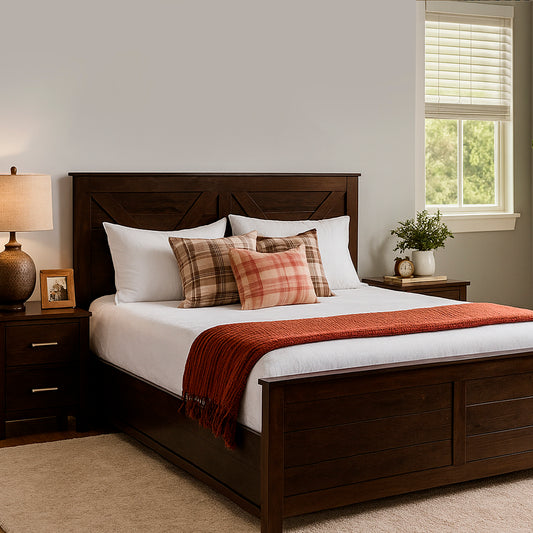 Hendrick Bed with side tables