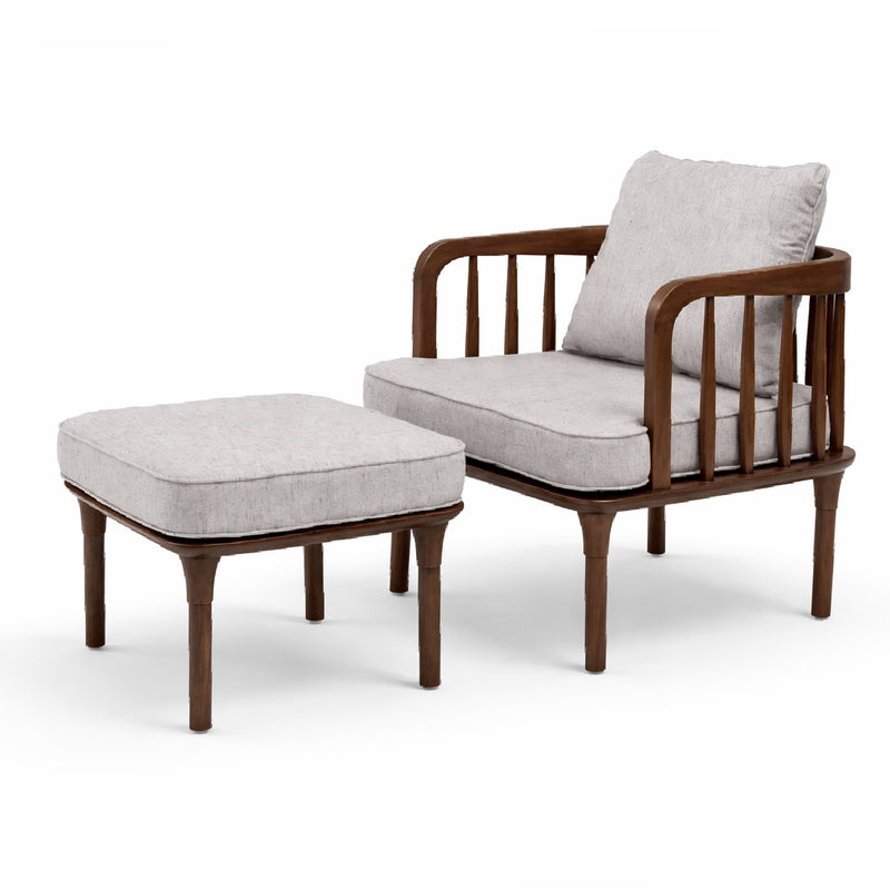 Timberland Chair & Puff - Habitt