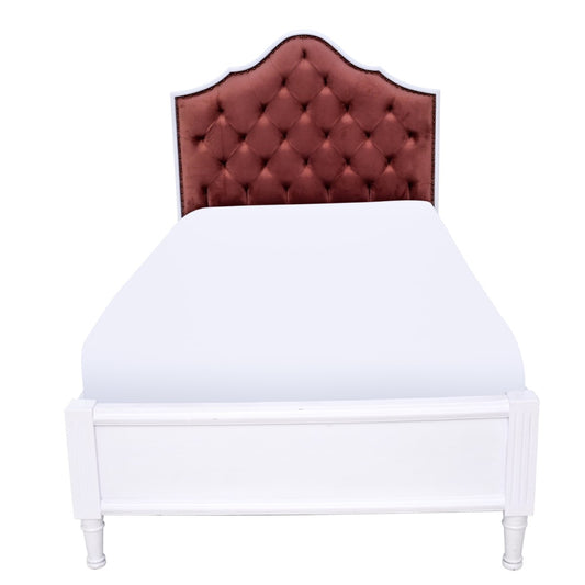Ethereal white Single Bed