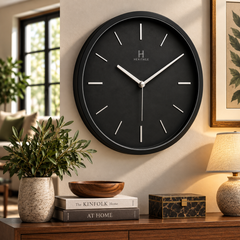 Heritage Oxford Clock – 14 Inch Plastic Frame