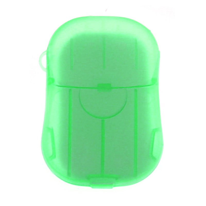 1 Pc Travel Paper Soap – Compact Cleanliness On-the-Go (ASSORTED) - Habitt