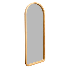 RIA Wall Mirror – Modern Full-Length Arch Mirror with Wooden Frame