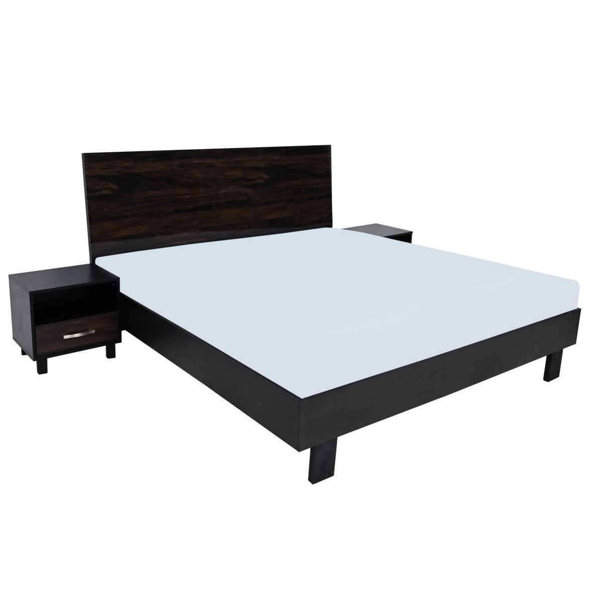 Franklin Bed with two Side Tables