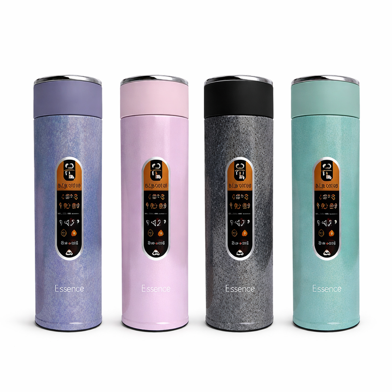 Bonishi Essence Flask 500ml – Smart Digital Temperature Stainless Steel Vacuum Bottle - Habitt