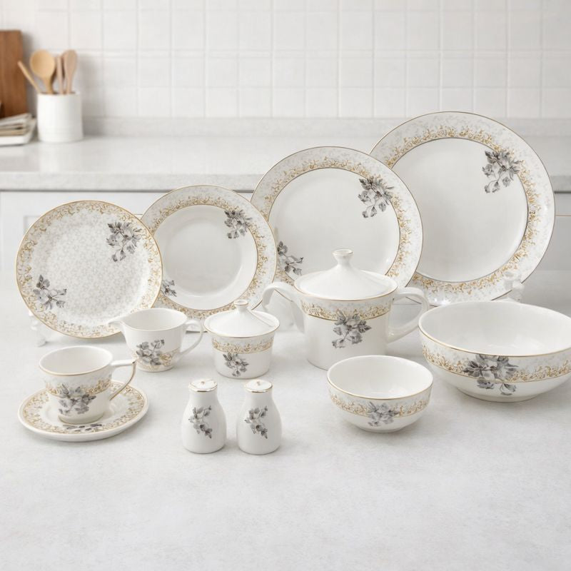 47 Pcs Dinner Set – 6 Persons Arabic Design (MK-240)