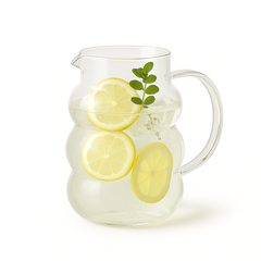 Glass Wave Sipper Mug – 420ml