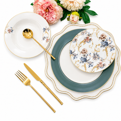 Prestige 18-Piece Plate Set | Elegant Complete Dining Collection