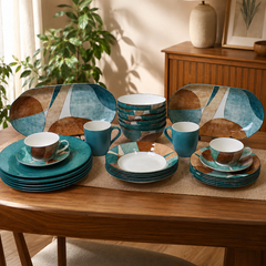 44-Piece Porcelain Set – 6 Person Serving