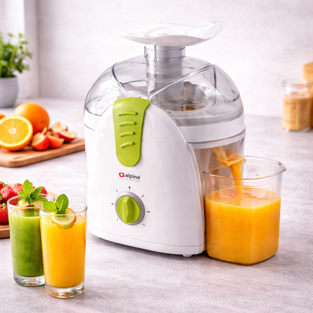 Juicer Extractor SF-3008-SB High-Speed Juice Maker – Powerful Electric Fruit & Vegetable Juicer - Habitt