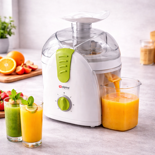 Juicer Extractor SF-3008-SB High-Speed Juice Maker – Powerful Electric Fruit & Vegetable Juicer - Habitt