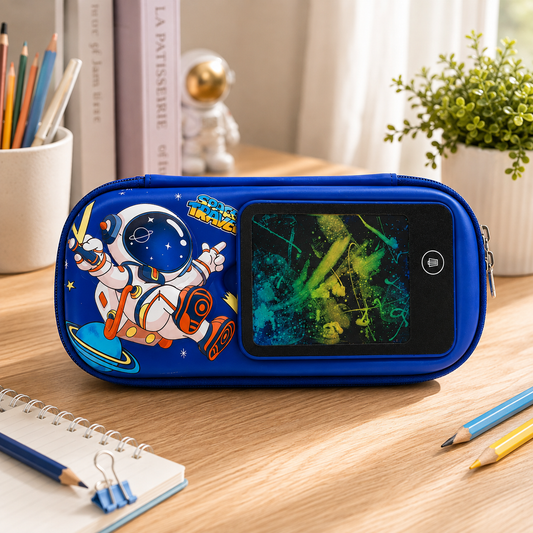 Assorted Designs Kids 3D Tablet Pencil Pouch