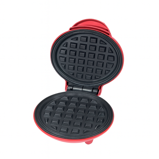Electric Waffle Maker – Non-Stick Mini Waffle Iron for Quick Breakfasts
