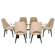 Florence 6 Person Dining Table - Habitt