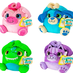 1Pc Insulated Lunch Box Bag for Kids (Assorted) – Cute Plush Animal Design (Lunch Pets)