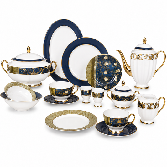 Prestige 65-Piece Dinner Set | Complete Dining & Serving Collection