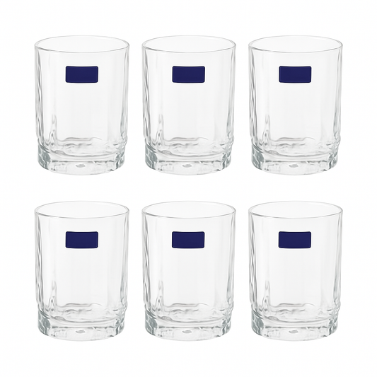 Premium Textured Tumbler Glass 285 ml